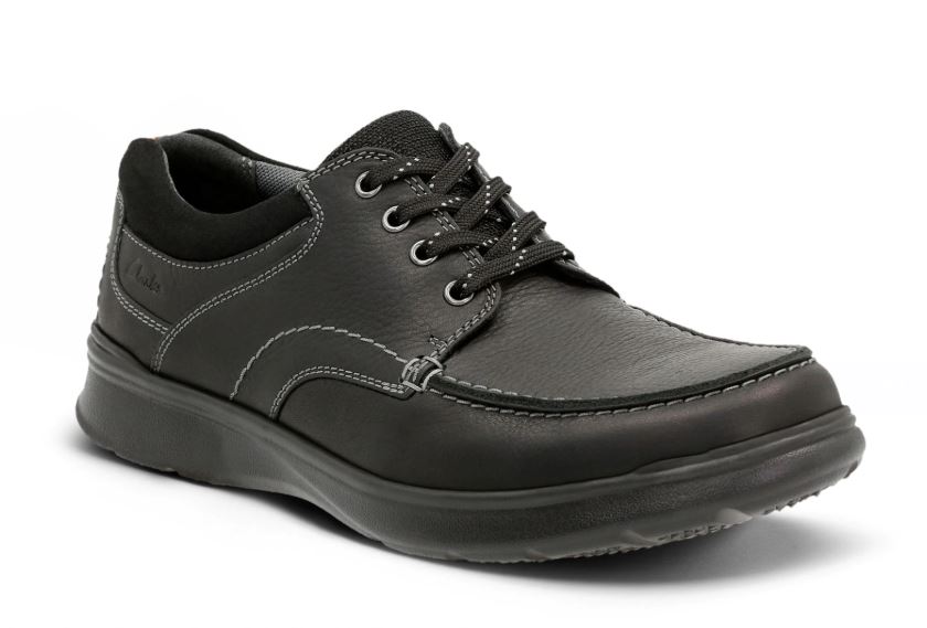 Clarks Cotrell Edge Black Oily Leather Clarks Cotrell Edge Black Oily Leather